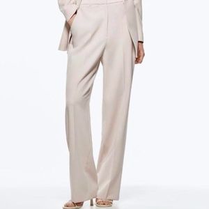 Zara baby pink dress pants